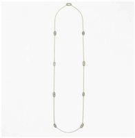 Necklace Mabina Woman Saint-Tropez in Silver Zirconia 553445 - 553445